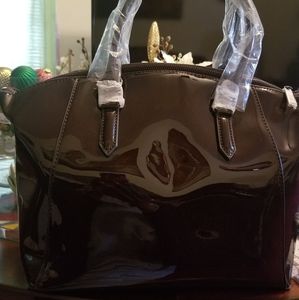 Brown lager tote bag